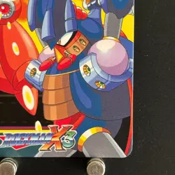Mega MAN X3 Card 111 Gravity Beetle CAPCOM BANDAI JAPAN Japanese 1995 Rockman - Image 4