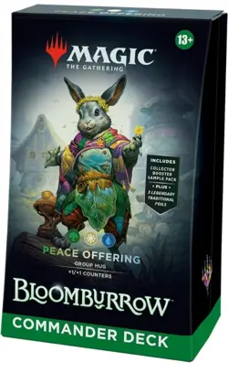 MTG Bloomburrow Commander Deck - Peace Offering - Magic the Gathering Sealed - Image 1