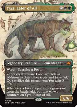 Ygra, Eater of All Borderless - BLB 0294 NM - MTG Magic - Image 1