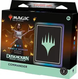 MtG: Duskmourn - Commander Deck - Miracle Worker NEW/SEALED - Image 1
