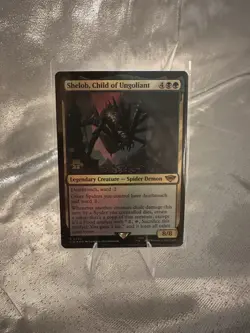 MTG Shelob, Child of Ungoliant Prerelease Cards Foil (NM) - Image 1