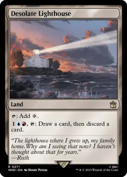 Desolate Lighthouse - Universes Beyond: Doctor Who - Magic The Gathering - MTG - Image 1