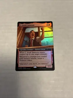 J. Jonah Jameson (Extended Art) - *FOIL* -Magic Con PROMO #3 - MTG - Image 1
