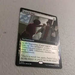 Rent is Due - Marvel's Spider-man #247 Extended Art Foil MTG NM - Image 2