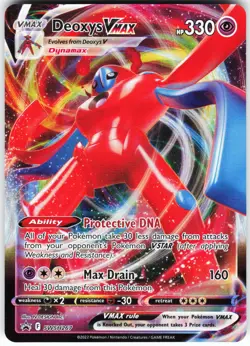 Deoxys VMAX - SWSH267 Pokemon SWSH: Sword & Shield Promo Cards Holo Promo NM - Image 1