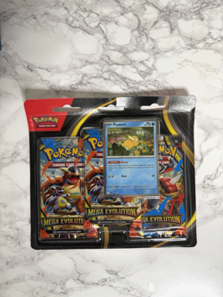 Pokemon Mega Evolution 3 Pack - Blister Factory Sealed (Psyduck) - Image 1