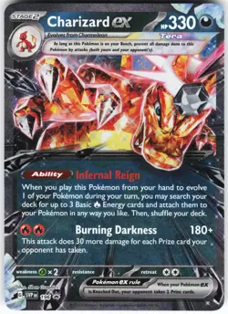 Charizard ex - 196 Pokemon SV: Scarlet & Violet Promo Cards Holo Promo NM - Image 1