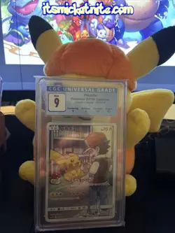 Pokemon Pikachu 054/049 Dream League Japanese CGC 9 - Image 3