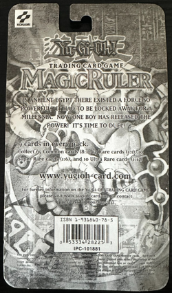 YuGiOh | Magic Ruler | Sealed | Blister Pack - Image 2