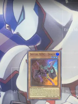 Yugioh Destiny HERO - Denier BODE-EN018 Super Rare 1st Ed NM - Image 1