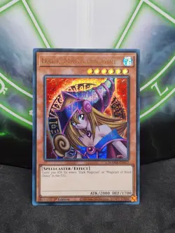 Yugioh Dark Magician Girl MAMA-EN107 Ultra Pharaoh's Rare 1st Edition NM - Image 1