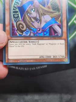 Yugioh Dark Magician Girl MAMA-EN107 Ultra Pharaoh's Rare 1st Edition NM - Image 5