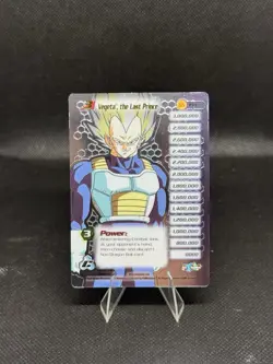 2001 Score DBZ Vegeta The Last Prince Hi-Tech Foil Limited Cell Saga Card FF - Image 1