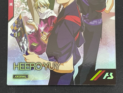Gundam ARSENAL BASE Card PR-060(PR) HEERO YUY BANDAI Prism Made in JAPAN - Image 4