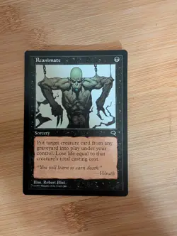 Magic the Gathering Reanimate Tempest Uncommon Sorcery Regular Card NM - Image 1