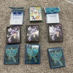 Pokemon Destined Rivals + Prismatic + Twilight + Clear - EBT Card Sleeves New - Image 1