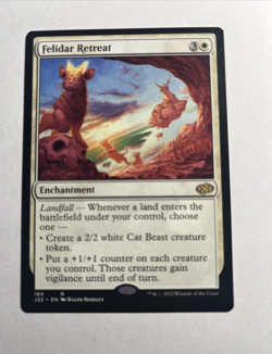 Felidar Retreat - Jumpstart 2022 MTG Plus Bonus Card!!! - Image 1