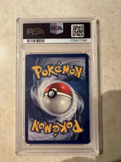 1999 Pokemon Base Set Mewtwo Holo Shadowless Card PSA 2 - Image 2