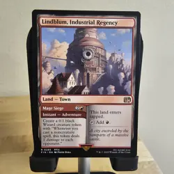Lindblum Industrial Regency - Final Fantasy Regular Card Land - Town #285 MTG - Image 1