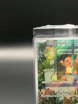 Pokemon TCG Scarlet & Violet Charmander 044 Holo Promo Card Sealed - Image 2