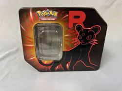 POKEMON Destined Rivals Team Rocket Tin Set - - Empty - No Cards - Image 1