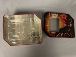 POKEMON Destined Rivals Team Rocket Tin Set - - Empty - No Cards - Image 2