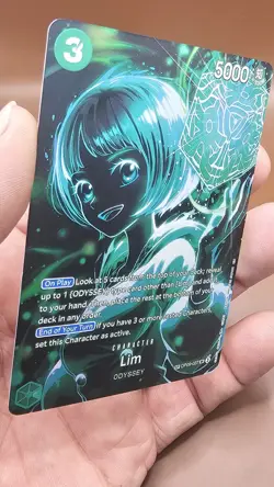 One Piece Card Lim SP Alternative Art OP09-037 SR Legacy of the Master English - Image 4