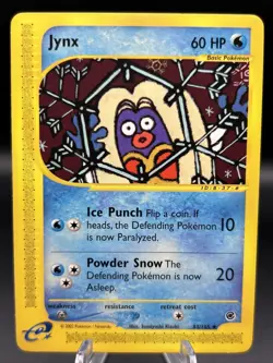JYNX - 2002 Pokemon TCG Expedition 83/165 Uncommon eReader Card - NM - Image 1