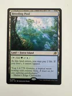 Breeding Pool MTG Magic the Gathering Card NM Near Mint EOE - Image 1