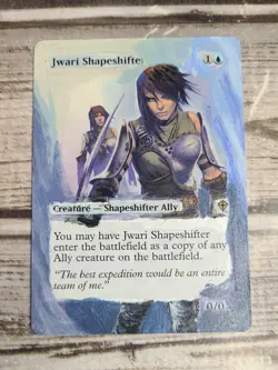 MTG - Hand Painted Alter Art -Jwari Shapeshifter - Worldwake - Image 2