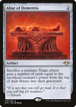 Altar of Dementia - Modern Horizons (MH1) - NM - Magic The Gathering MTG - Image 1
