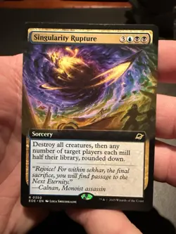 Singularity Rupture (Extended Art) Edge of Eternities Regular 350 NM - Image 1