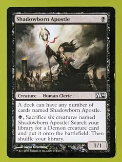 Shadowborn Apostle x1 Magic 2014 Core Set M14 1x Magic the Gathering MTG - Image 1