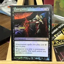 MTG *1x Blood Funnel foil* (LP) Ravnica City of Guilds Magic the Gathering - Image 1