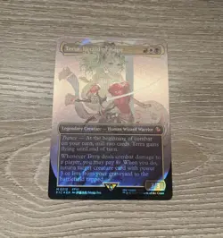 Magic the Gathering MTG Terra, Herald of Hope Surge Foil 212 Final Fantasy - Image 1