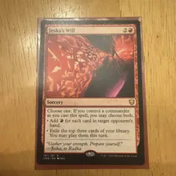 Jeska's Will Commander Legends Regular NM - Image 1