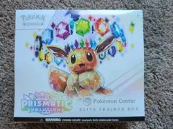 Prismatic Evolutions Pokemon Center Elite Trainer Box PC ETB Factory Sealed - Image 1