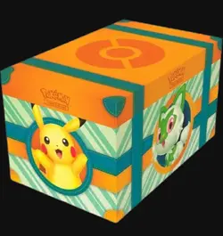 Pokemon TCG Paldea Adventure Chest Box - Sealed - Pikachu Promo Enclosed - Image 1