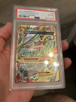 Pokemon Mega M Rayquaza EX XY Ancient Origins Full Art 98/98 PSA 6 NEW CERT - Image 3