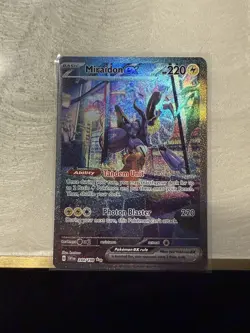 Pokemon TCG Miraidon ex 244/198 SV01: Scarlet & Violet Base Set Holo RARE NM - Image 1