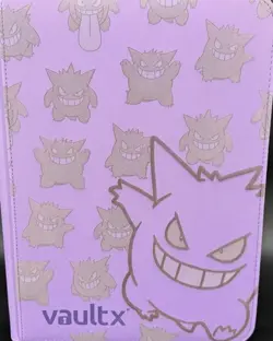 pokemon Laser Engraved Gengar Request Top Loader Binder (Made To Order) - Image 1