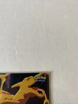 1998 Topps Blue Pokemon Mewtwo Strikes Back Movie The Fight Rages #35 Holo NM/LP - Image 3