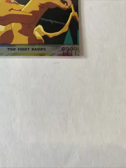 1998 Topps Blue Pokemon Mewtwo Strikes Back Movie The Fight Rages #35 Holo NM/LP - Image 4