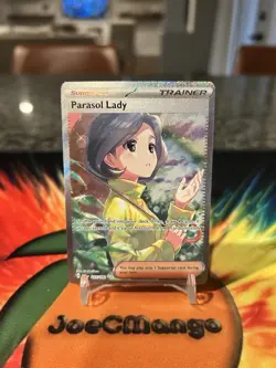 Pokemon Parasol Lady 255/182 Sv04: Paradox Rift Holo - Image 1