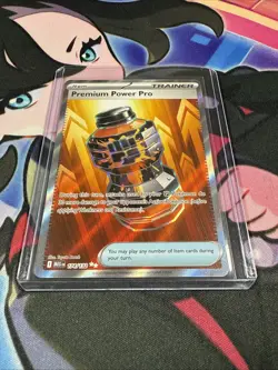 Premium Power Pro 174/132 Pokemon TCG ME01 Mega Evolution Full Art Ultra Rare - Image 4