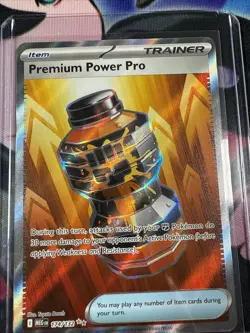 Premium Power Pro 174/132 Pokemon TCG ME01 Mega Evolution Full Art Ultra Rare - Image 5