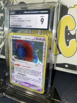 2006 Pokemon EX Holon Phantoms Vileplume DS Holo R - CGC 9 - Image 3