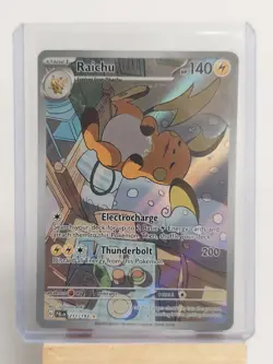 Pokemon TCG Illustration Rare Raichu #211/193 Paldea Evolved - Image 2
