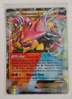 Pokemon TCG Volcanion EX XY Black Star Promos XY173 Holo Promo - Image 1