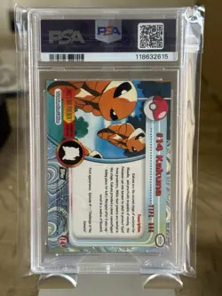 1999 TOPPS POKEMON TV FOIL #14 KAKUNA PSA 10 Low Pop 7! - Image 2